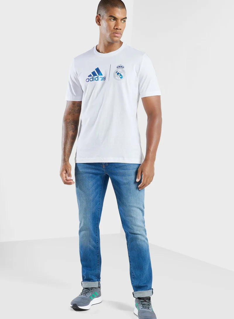 Adidas Real Madrid Graphic T-Shirt