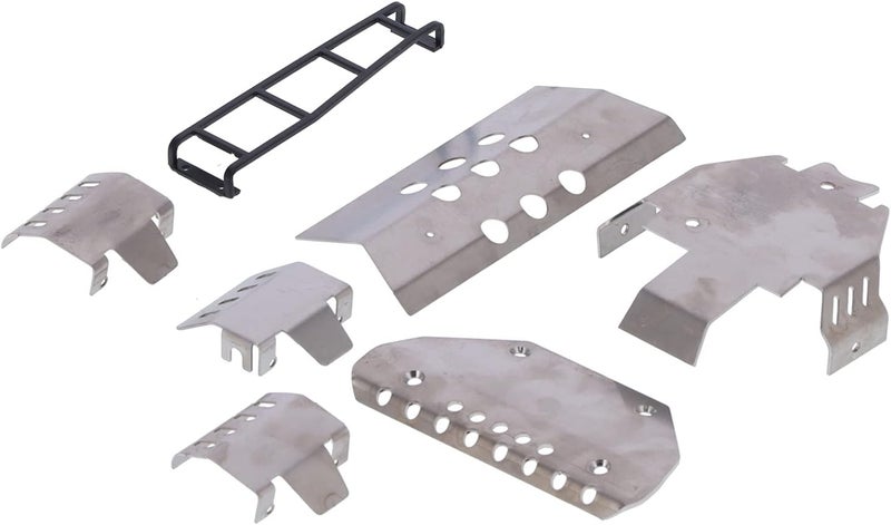 RC Crawler Chassis Armor Protection Skid Plate Stainless Steel - Image 2