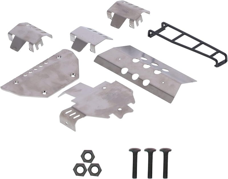 RC Crawler Chassis Armor Protection Skid Plate Stainless Steel - Image 1