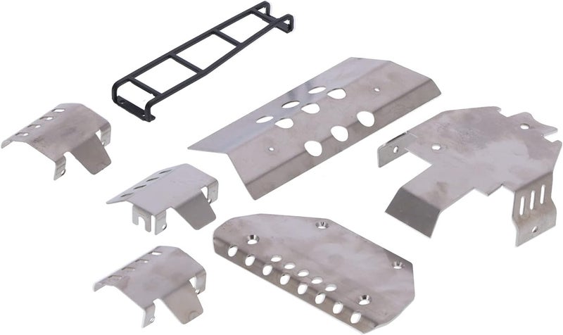RC Crawler Chassis Armor Protection Skid Plate Stainless Steel - Image 5