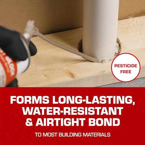 Tomcat Rodent Block Expanding Foam Barrier, Fills Gaps to Keep Mice From Entering the Home, 12 oz. - Image 5