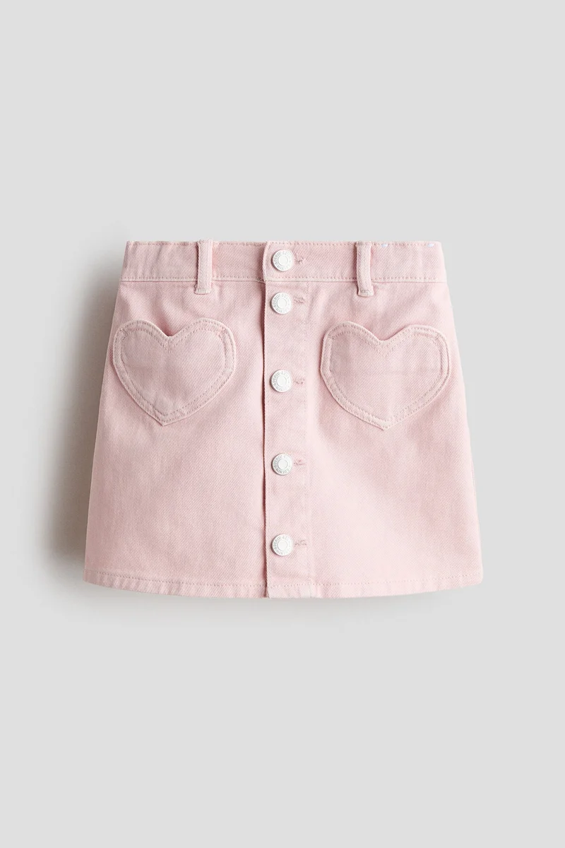 H&M A-line denim skirt