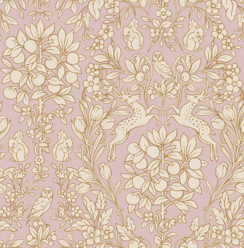 NuWallpaper Blush Enchanted Peel & Stick Wallpaper - Image 1
