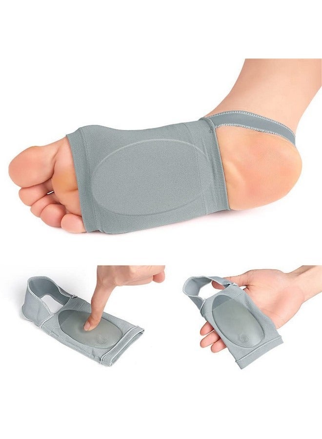 1 Pair Upgrade Metatarsal Compression Sleeve with Gel Pad Inside,Arch Support for Flatfoot and Plantar Fasciitis Pain Relief,Women and Men - Image 5