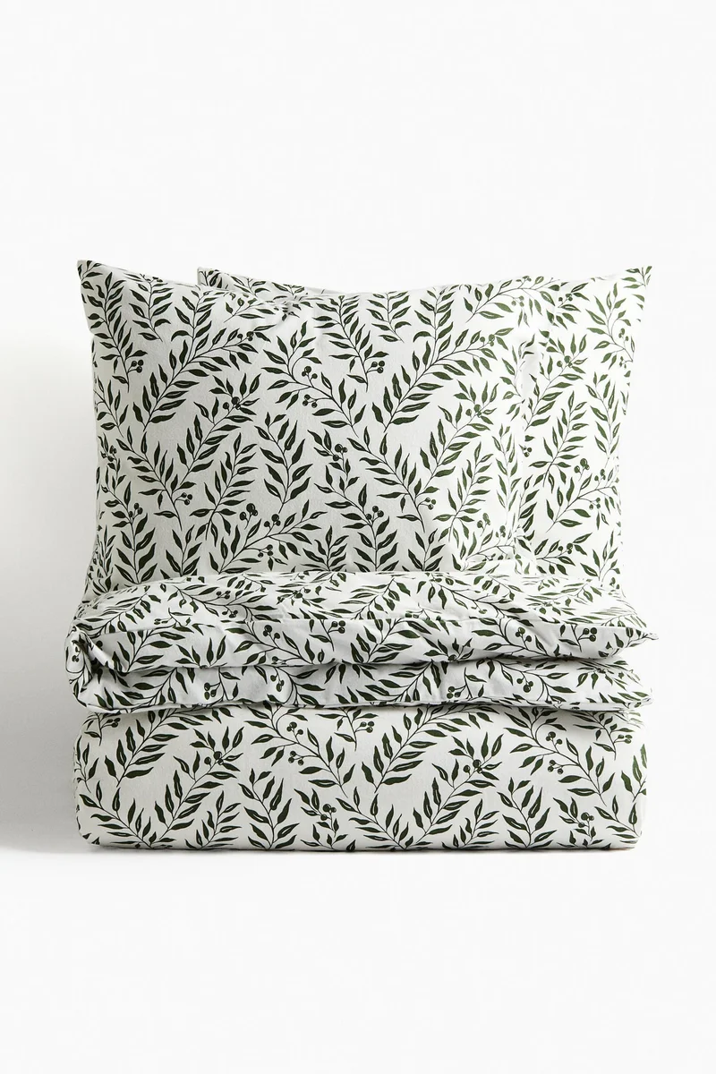 H&M Double/king flannel duvet cover set