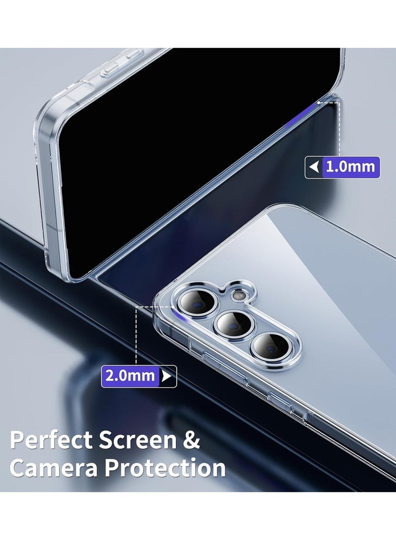 CHAPPELINE Samsung Galaxy S26 Plus / S26+ 5G 2026 TPU Soft Corners with Hard PC Case Cover (MCTPTN) - Clear - Image 3