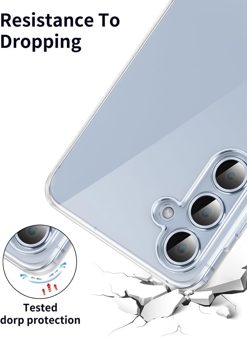 CHAPPELINE Samsung Galaxy S26 Plus / S26+ 5G 2026 TPU Soft Corners with Hard PC Case Cover (MCTPTN) - Clear - Image 4
