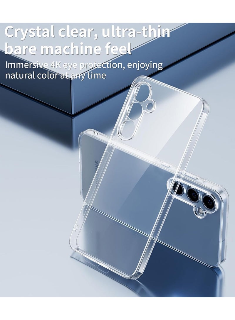 CHAPPELINE Samsung Galaxy S26 Plus / S26+ 5G 2026 TPU Soft Corners with Hard PC Case Cover (MCTPTN) - Clear - Image 2