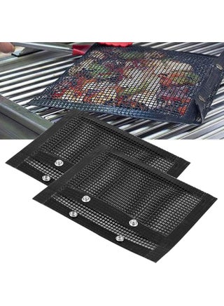 Reusable Non-Stick Mesh Grill Bag – High-Temperature Resistant Teflon BBQ Bag for Grilling & Baking – Easy Flip, Fireproof, BPA-Free, Perfect for Meat, Vegetables & Seafood - pzsku/Z0746978CF359A0EE5FCFZ/45/_/1738147025/b39375d6-34a4-401e-b39a-c56591735041
