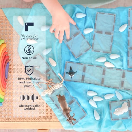 CONNETIX Clear Rectangle Pack, 12 Pieces - Image 3