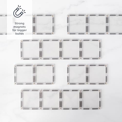 CONNETIX Clear Rectangle Pack, 12 Pieces - Image 2