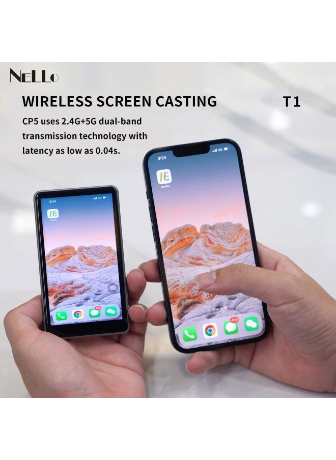 Mobile Phone Rear Self-timer Display Screen Magnetic Suction Camera Live Recording Video Network Red Camera Auxiliary Artifact For Mobile Phone-Color:White - Image 2