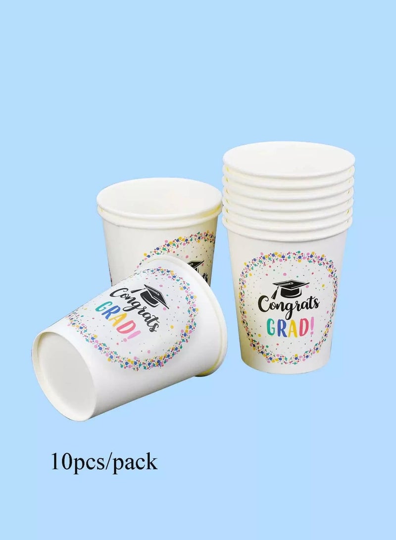 10pcs Graduation Party Disposable Cup  - Image 2