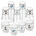 ZCPTZ 100 Pcs Western Cowboy Plastic Cups 12 oz Blue Clear Disposable Party Cups for Baby Shower Birthday Supplies - Image 3