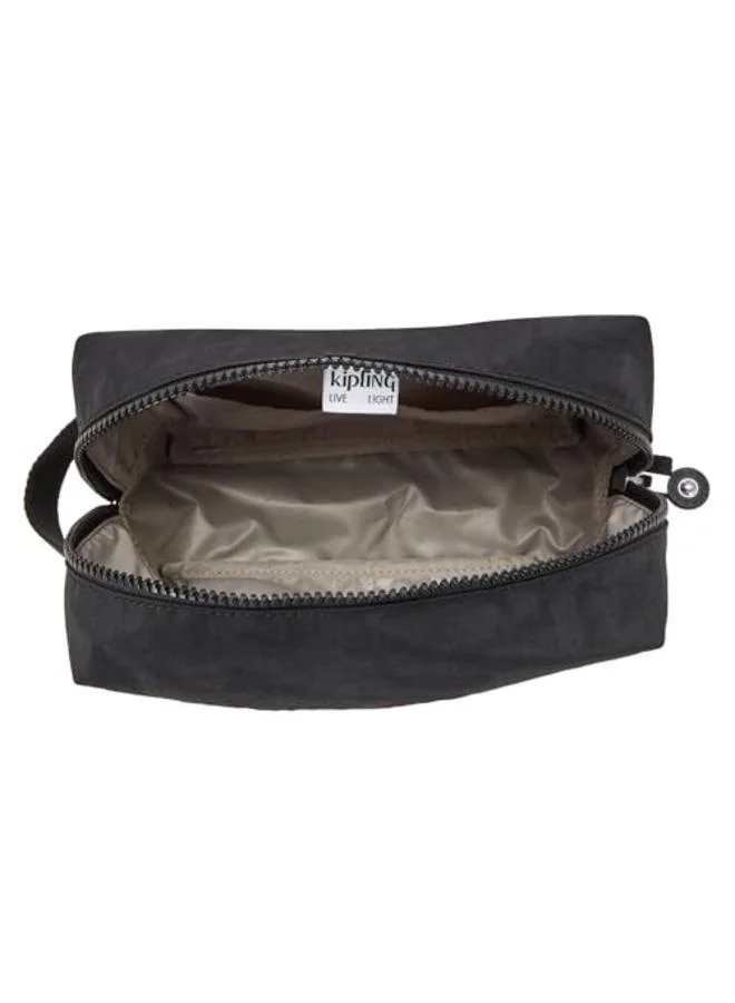 kipling  large toiletry bag unisex black noir parac for Men | Best Price UAE