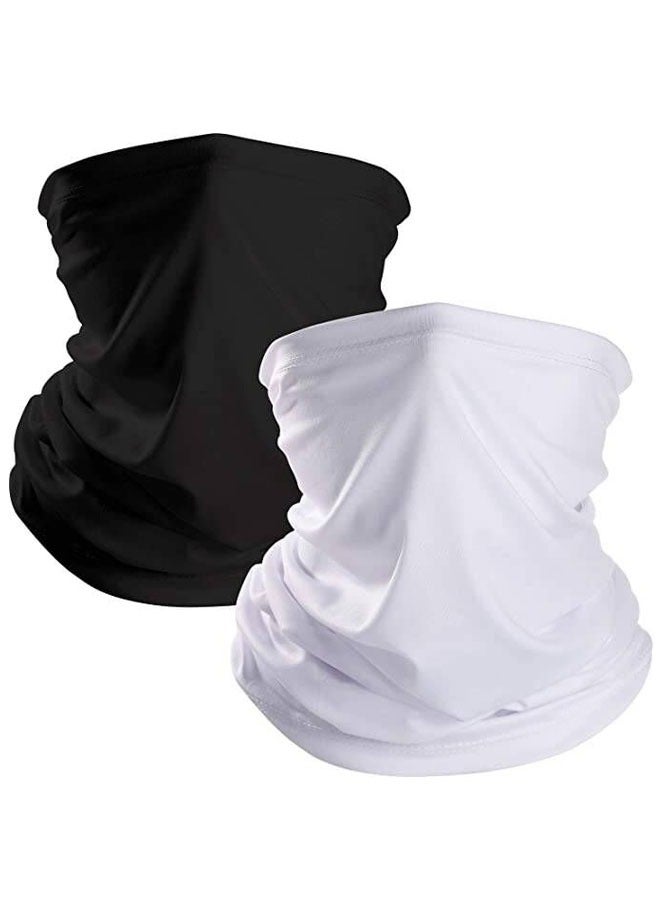 HAWAWA Neck Gaiter Bandana Face Cover Reusable Cooling Cloth  Sun Dust Protection Washable Balaclava Face Cover Scarf for Men Women Sports and Outdoor  - Image 1