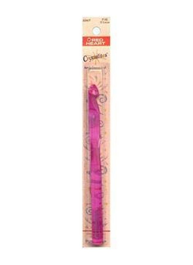 Susan Bates - Crystalites Acrylic Crochet Hookssize P/16 - Image 1