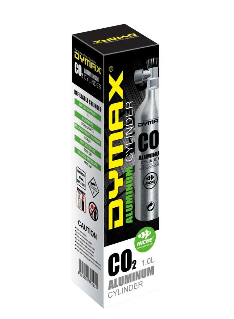 DYMAX CO2 ALUMINUM CYLINDER 1L - Image 1