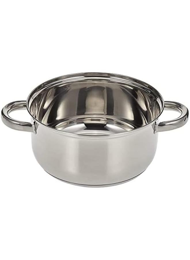 ويلسون طقم قدر بخاري من الستانلس ستيل مكون من طبقتين مقاس 20 سم Jy 174 20 فضي - Image 3