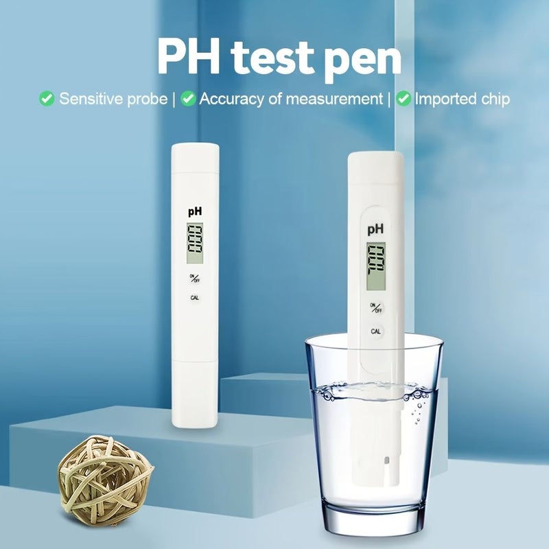 PH Meter for Water Quality Tester Aquarium Hydroponics Pool Drinking 1pc - Image 1