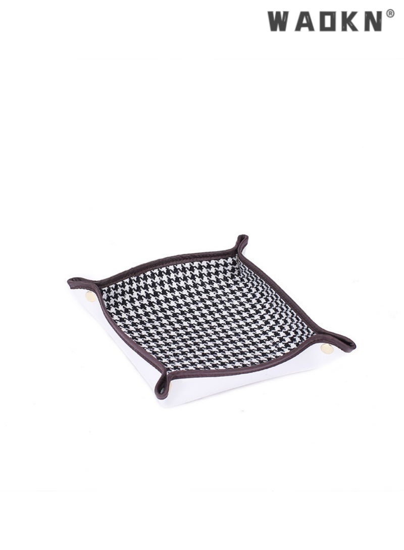 WAOKN Watch and Key Storage Box for Entryway and Living room. Ideal for organizing odds and ends. Stylish and durable, it adds elegance while keeping daily essentials neat and accessible. - Image 1