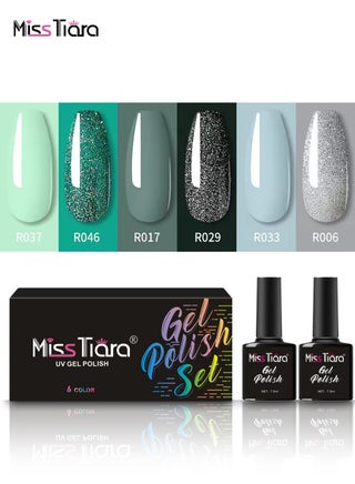 Gel Nail Polish, Nail glue,6-Piece UV and LED Gel Nail Polish Set Multicolour Long Lasting Nail Gel Polish DIY nail art at home - pzsku/Z074748B70F9B3A8E31EFZ/45/_/1688215583/c49a6135-5bef-4a63-bfef-537ea07aee85
