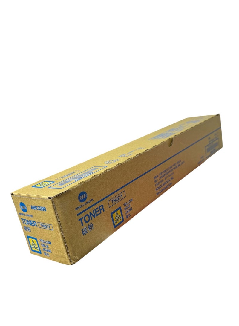 تونر بيز هاب TN-221 أصفر 18,000 صفحة إنتاج / C227/C287