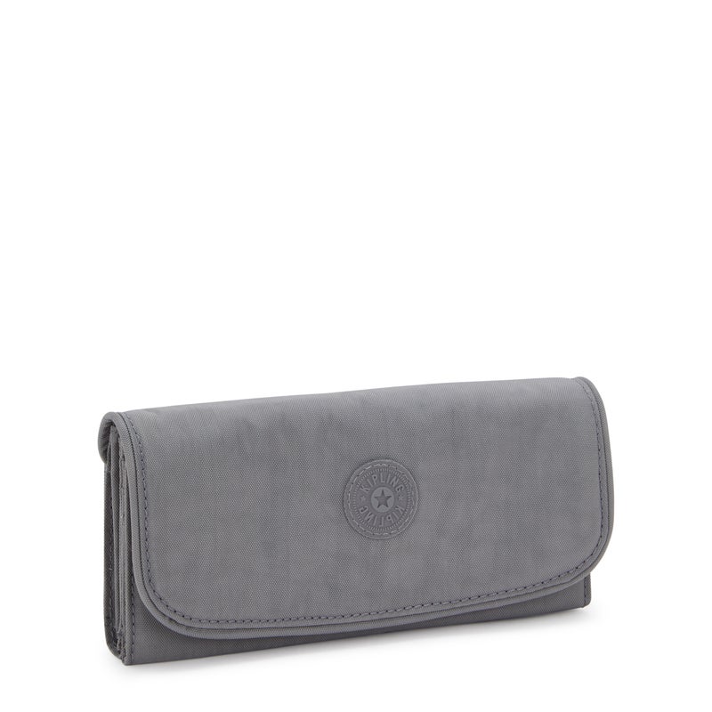 kipling Money Land Inviting Grey Large Wallet - Image 4