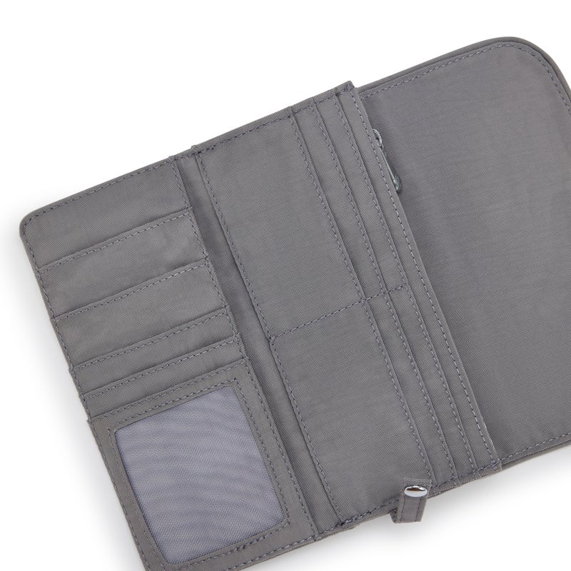 kipling Money Land Inviting Grey Large Wallet - Image 5