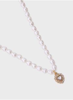Ella Limited Edition Layered Pearl Pendant Necklace  - Image 3