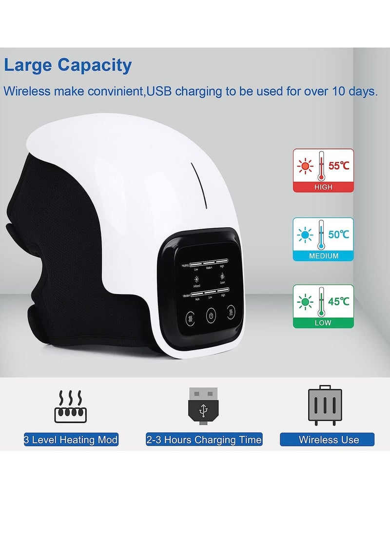 Generic Knee Massager-Large LED Screen Arthritis Knee Massage Wearable with Heat Rechargeable Electronic Smart Knee Massage for Knee Joint Pain Injury  - Image 2