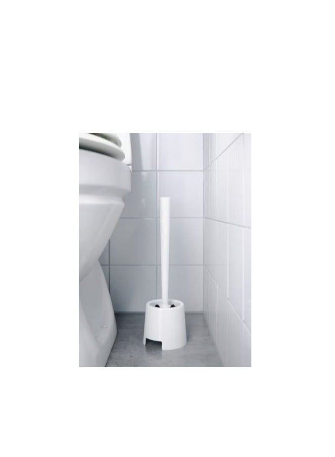 حامل فرشاة تواليت أبيض 36.5 سم  - Image 2