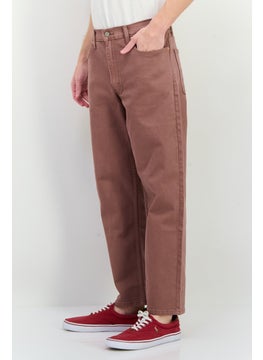 Levi's Men Regular Fit Plain Stretchable Jeans, Mauve  - Image 2