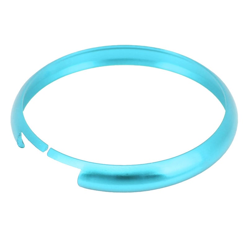Sky Blue Aluminum Alloy Smart Key Fob Trim Replacement Decorative Ring Fits Mini R55 R56 R57 R58 R59 R60 Scratch Dent Protection - Image 4