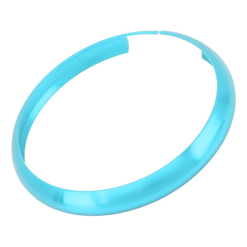 Sky Blue Aluminum Alloy Smart Key Fob Trim Replacement Decorative Ring Fits Mini R55 R56 R57 R58 R59 R60 Scratch Dent Protection - Image 5