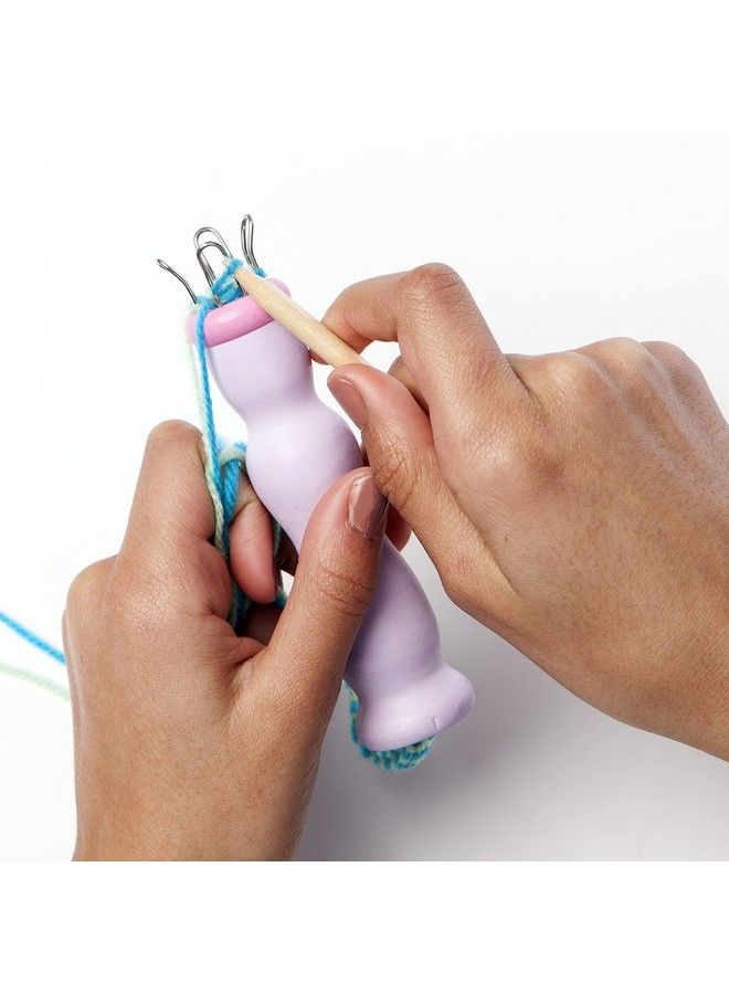 Creativity for Kids Quick Knit Charm Bracelets Create 10 Diy Friendship Bracelets Kids Jewelry Making Kit - Image 3