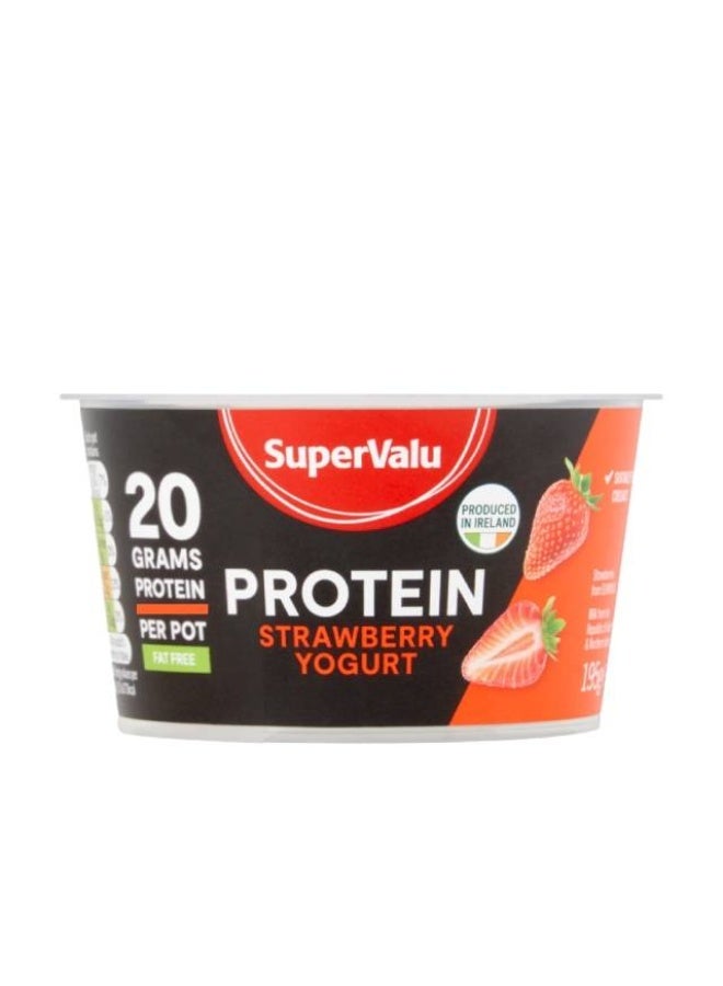 Fat Free Protein Yogurt, Strawberry - 195g, Ireland