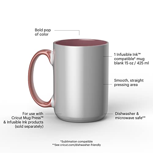 Cricut Mug Blank - Beveled, 15 oz, Miami - Image 3