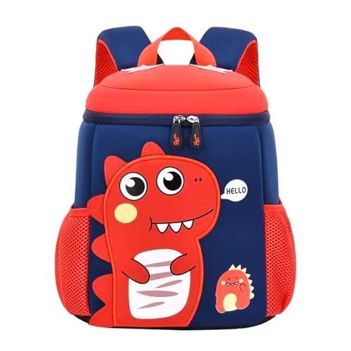 StarAndDaisy Backpack for Kids Girls Boys Toddler Backpack Preschool Nursery Travel Bag, Ages 2 to 6 Years- Dinasour - Blue - Image 1