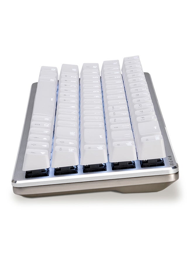 NIBEMINENT NKRO Wireless Keyboard White - Image 2