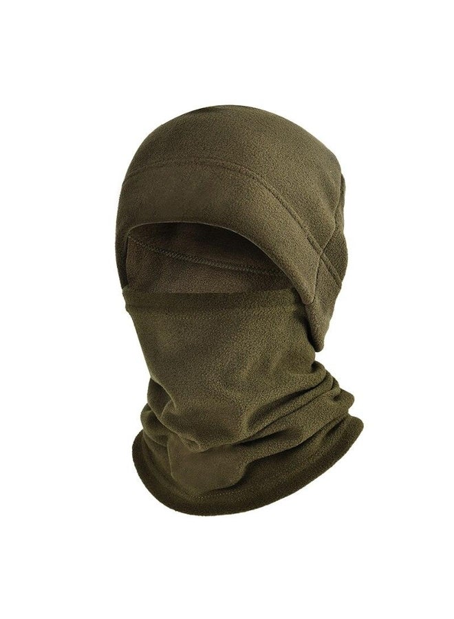 Generic Winter Coral Fleece Balaclava Men Hat Neck Warmer Beanies Thermal Head Cover Outdoor Sports Scarf Ski Caps