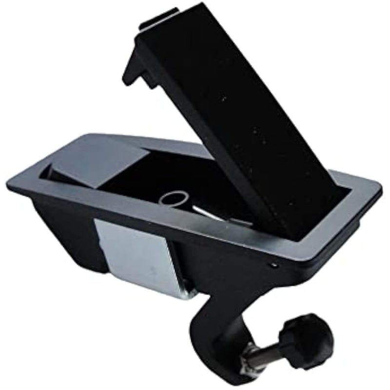 دبليو جيه اس كيه دي كيو 2 قطعة مزلاج ضغط سلسلة قفال من خليط معدني من الزنك قابل للتعديل يعمل باليد، اسود، SM606 1 - Image 3