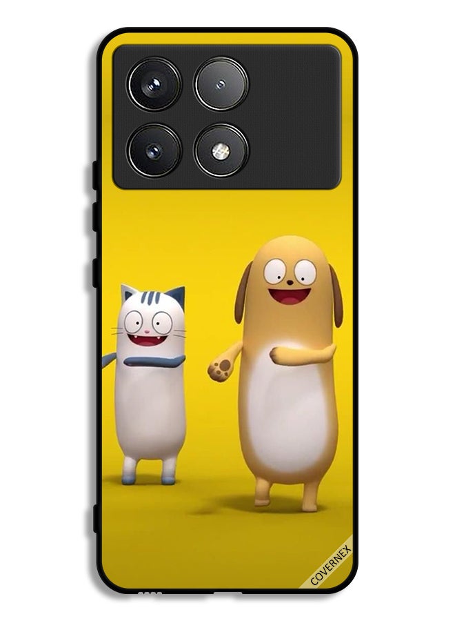 Covernex Xiaomi Redmi K70 Pro Protective Case Cover Cat Dog Story - Image 1