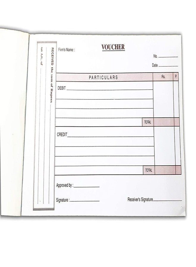LRS Voucher Pad for maintaining Petty Expenses for Business, Institutes, Offices, Schools etc. - 80 Sheets per Pad (Pack of 1) - Image 1