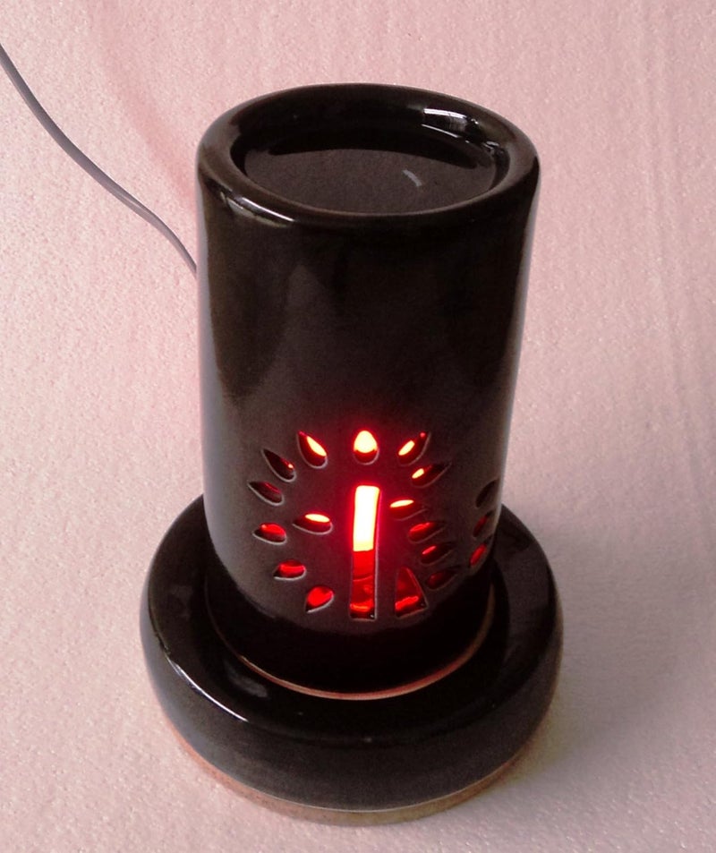Pure Source India Electric Aroma Diffuser Black Color with 10 ML Lemon Grass Aroma Oil and one CarHome Freshener with 10 ML Relaxing Oil Combo Packed - Image 2