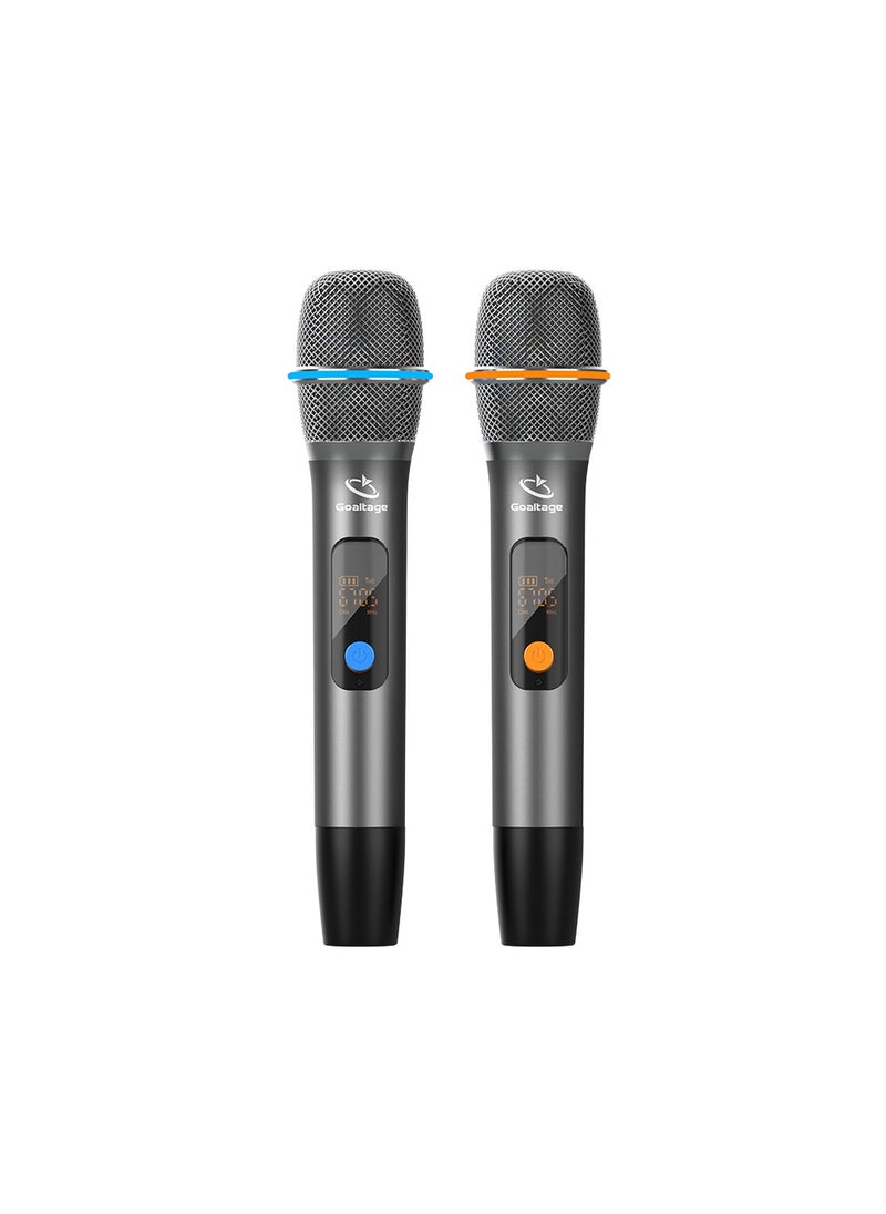 Goaltage - SP09 KaraokeBeat Portable Speaker including Two Wireless Microphones with Water Proof and Magic Sound Functionality - Image 1