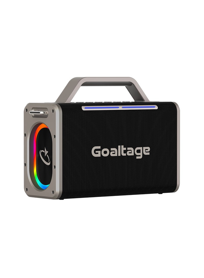 Goaltage KaraokeBeat Portable Speaker including Two Wireless Microphones with Water Proof and Magic Sound Functionality - Image 1