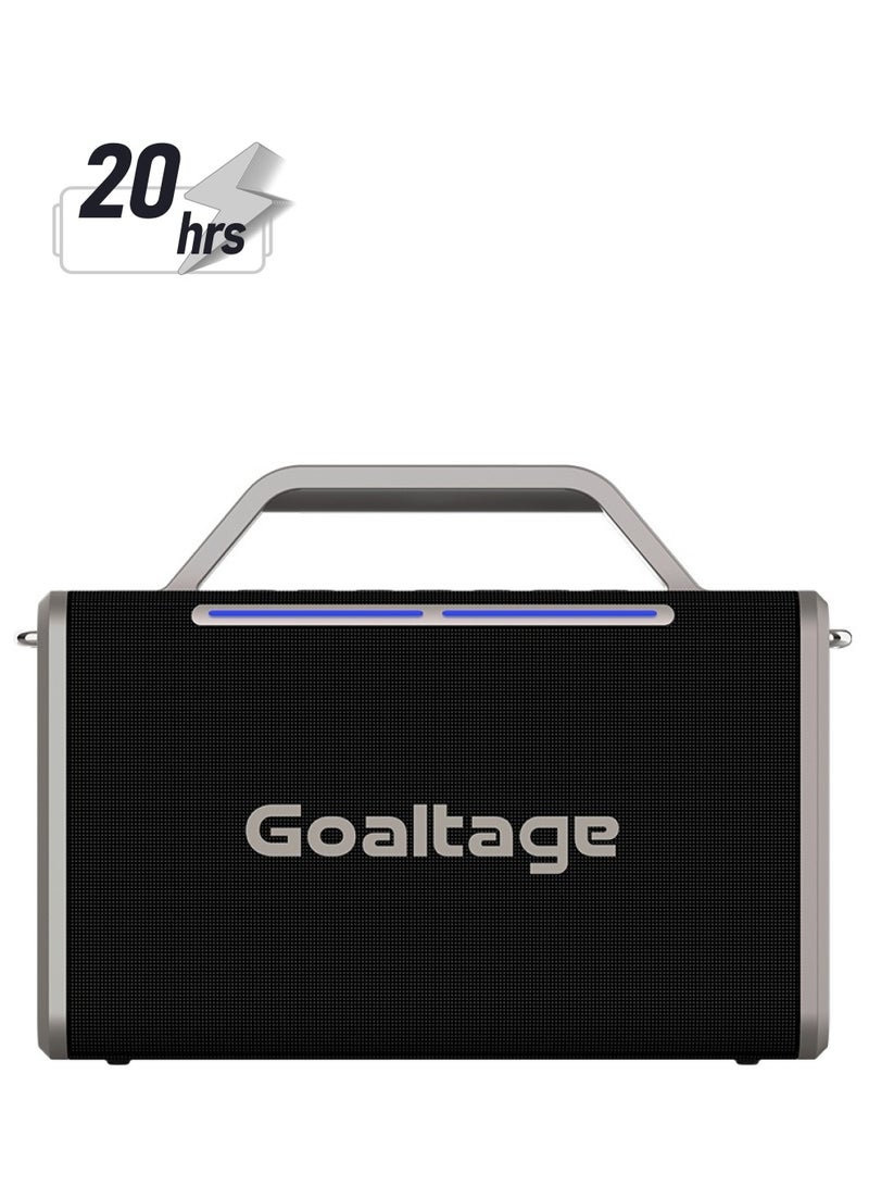 Goaltage KaraokeBeat Portable Speaker including Two Wireless Microphones with Water Proof and Magic Sound Functionality - Image 2
