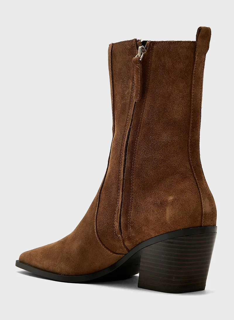 MANGO Strechy1 Ankle Boots