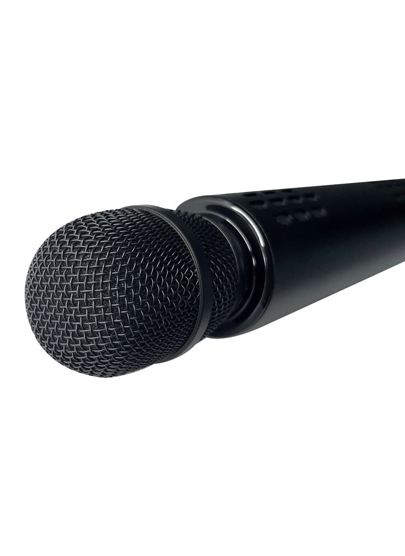 GREEN LION - Karaoke Microphone / Record Songs & Sing Songs/ Bluetooth /TF Card /AUX / Speaker /High-Quality Microphone - Black - Image 1